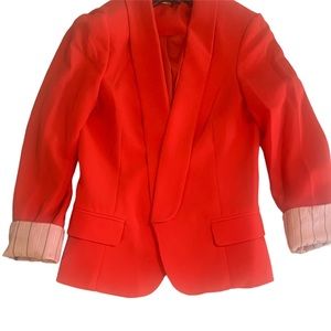 Orange Blazer by Kittenish